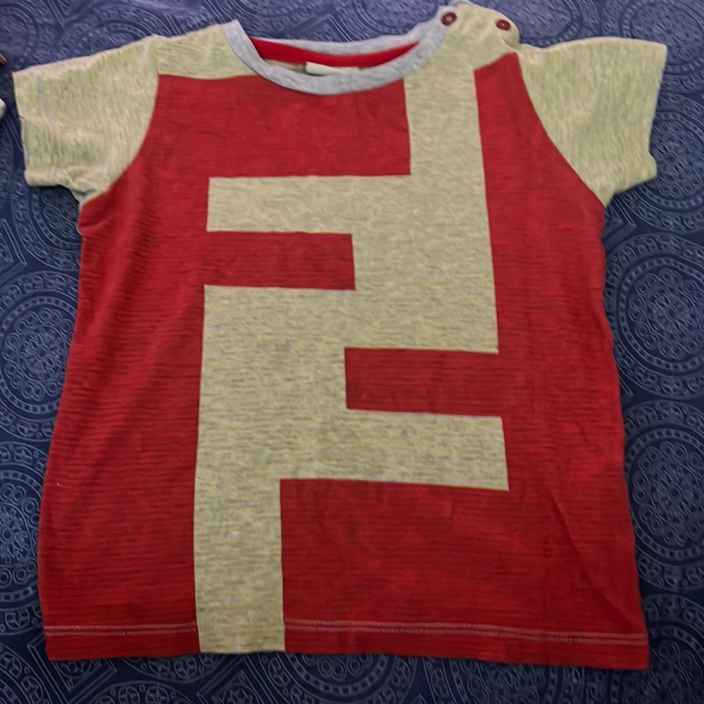 Kids authentic fendi top. Amazing condition,  like new!! Size 24 months